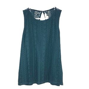 ⚡️Loft Teal Embroidered shirt⚡️